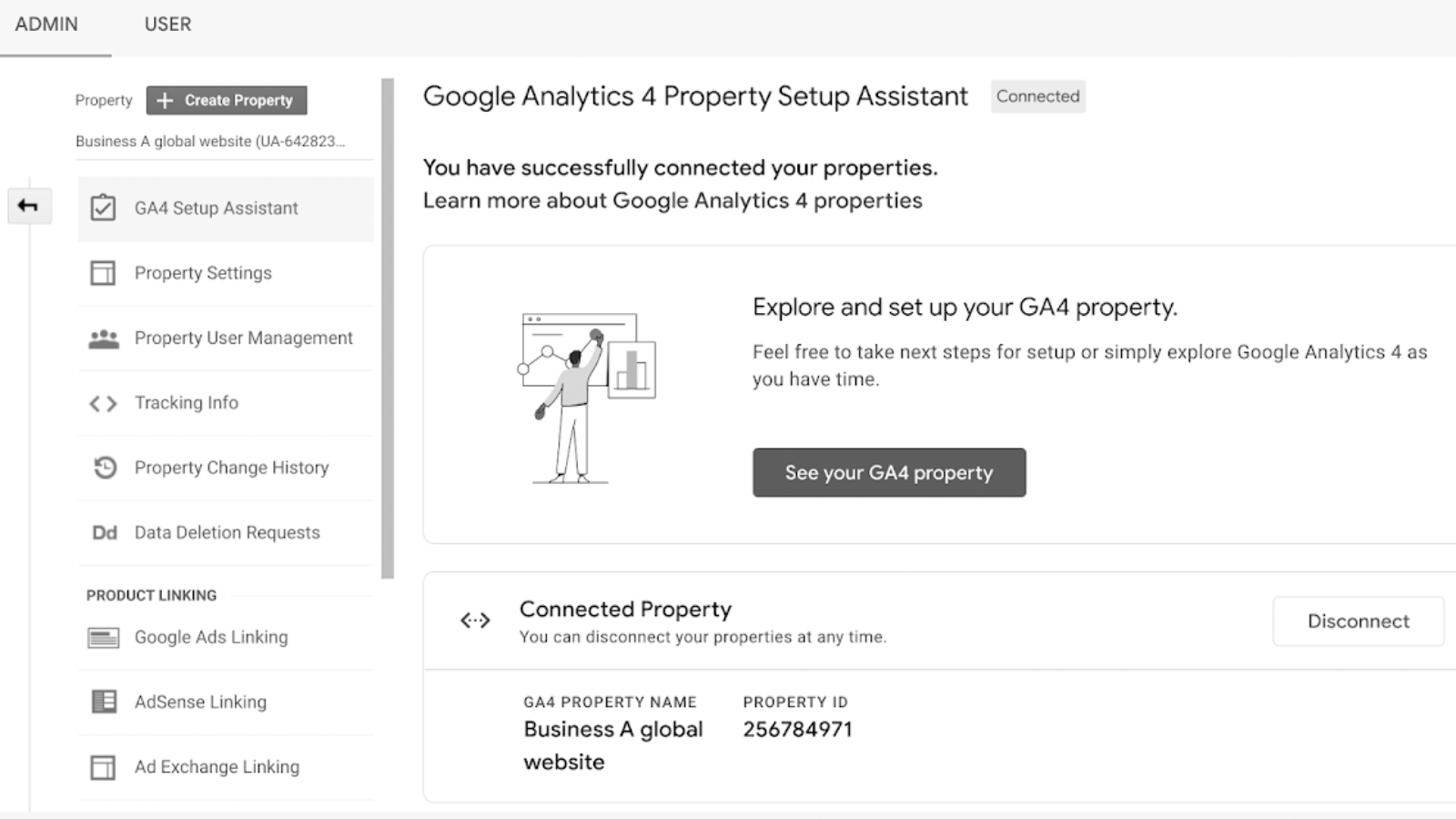 Add Data Stream to Google Analytics 4